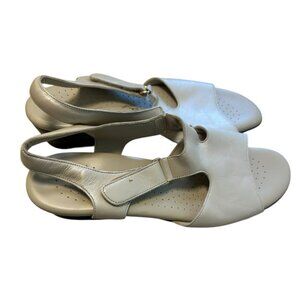 SAS Tripad Open Toe Comfort Shoes Pearl Size 11 style 208988 Sandal low heel